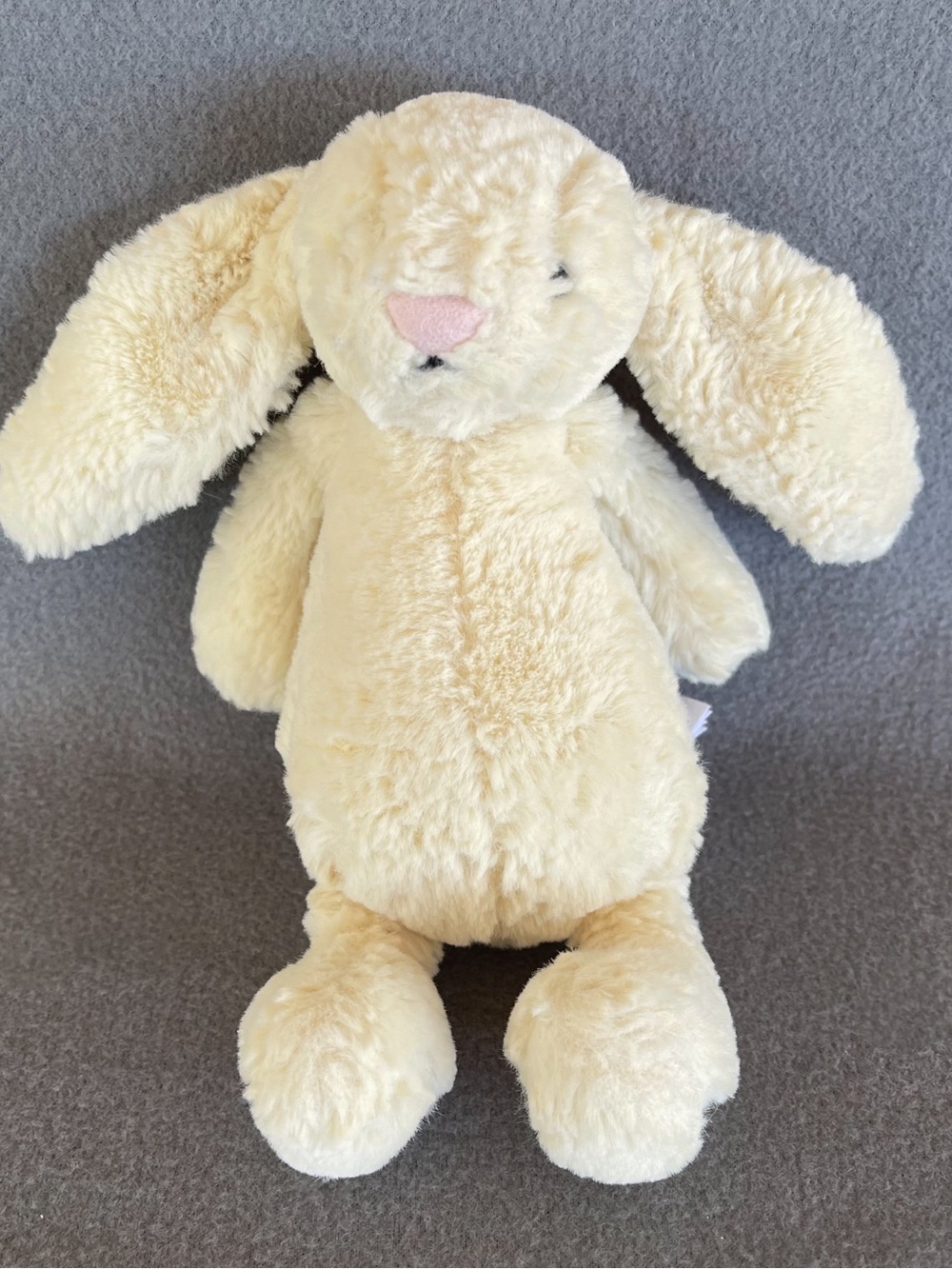 Jellycat Small Bashful Buttermilk Bunny Plush 7” SML Pale Yellow* Stuffed Rabbit
